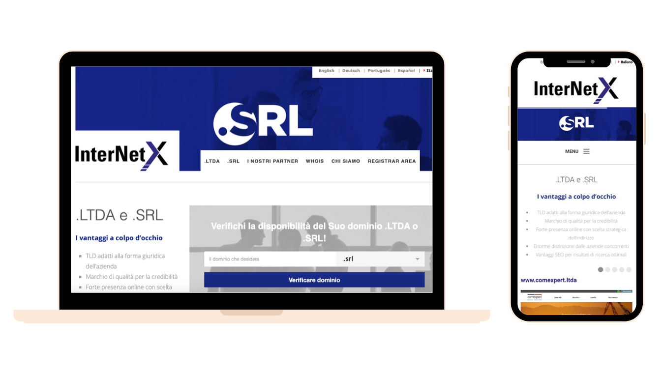 design responsive internetx corp