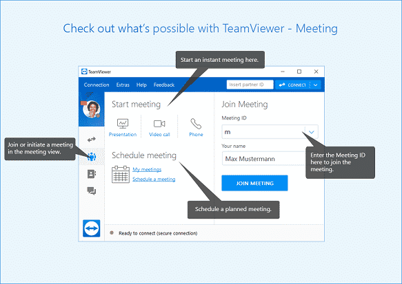 teamviewer meeting